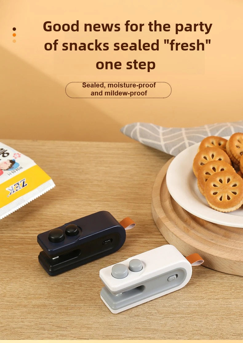 2 in 1 Mini Bag Heat Sealer - USB Rechargable