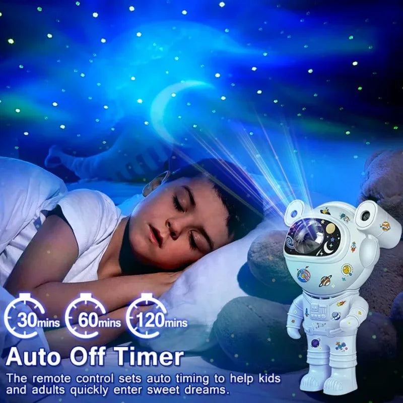 Astronaut Galaxy Star Projector, Bluetooth, music, Night Light For Children