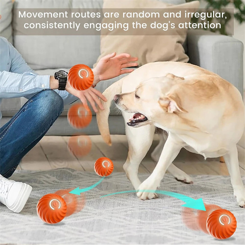 New Smart Pet Toy, Automatic Bouncing & Vibrating Ball