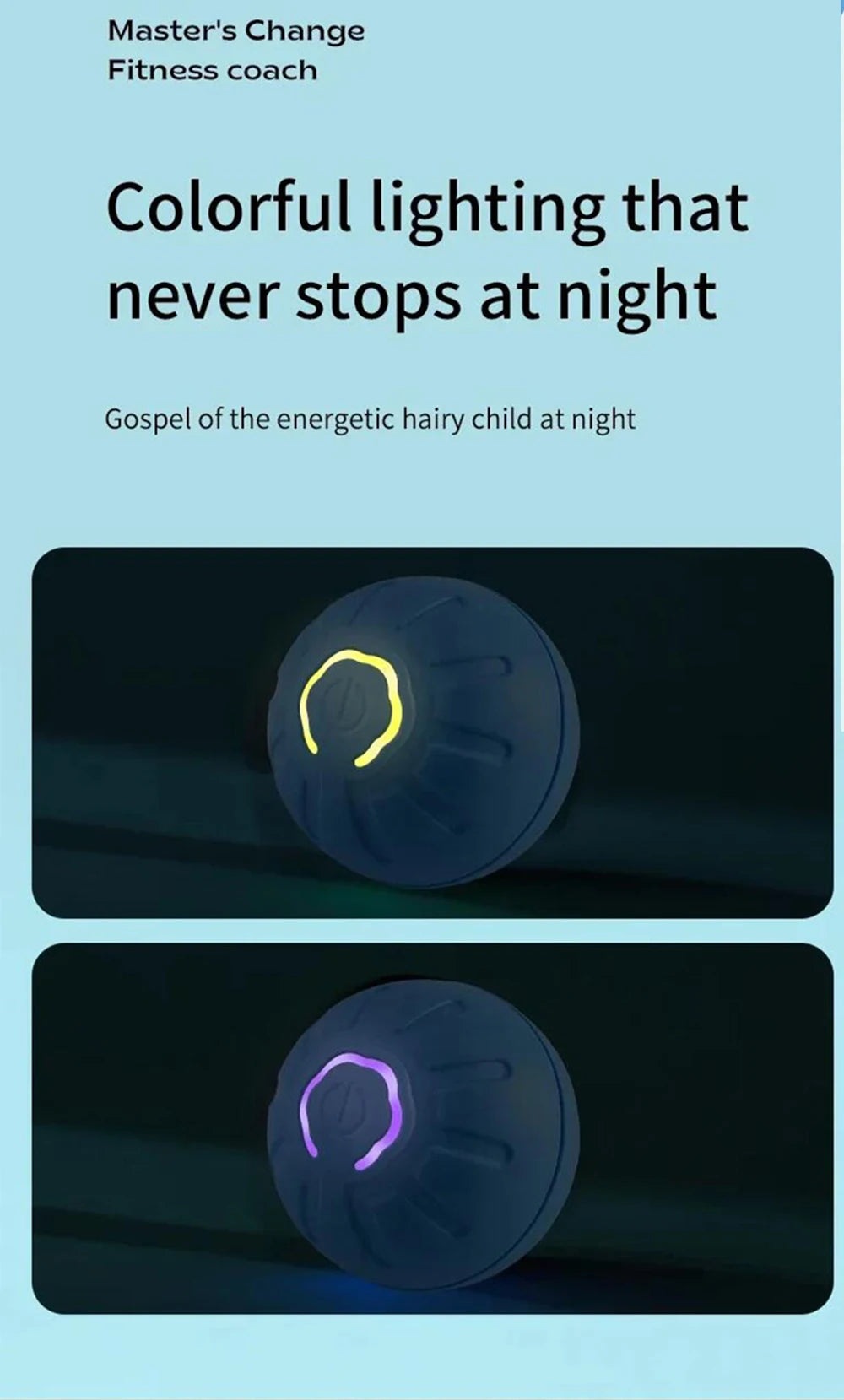 New Smart Pet Toy, Automatic Bouncing & Vibrating Ball