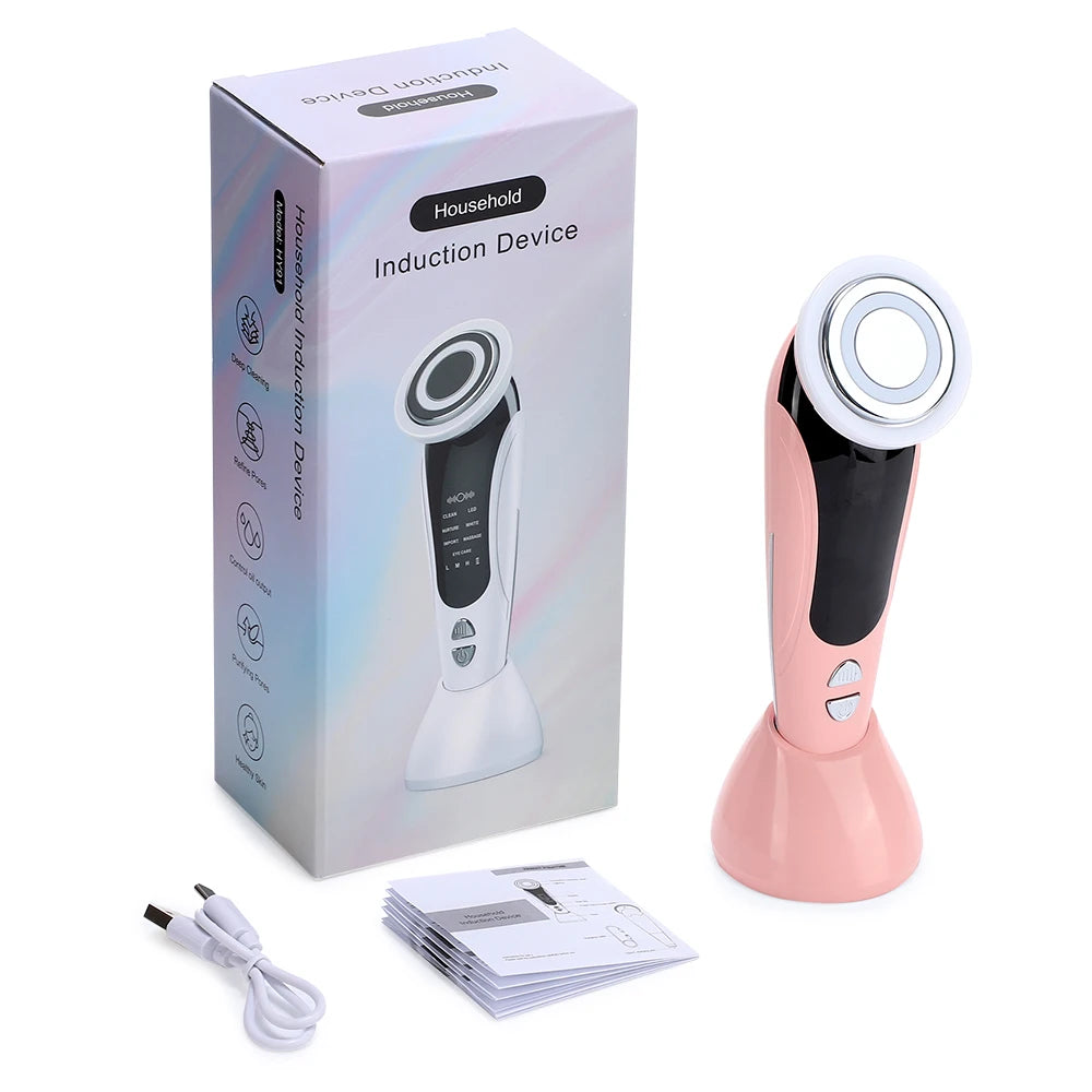 EMS Facial Massager LED Light therapy - Device Skin Care Tool