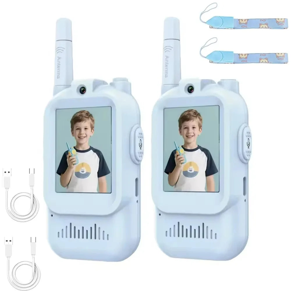 HD Screen Children's Long Range Walkie Talkie