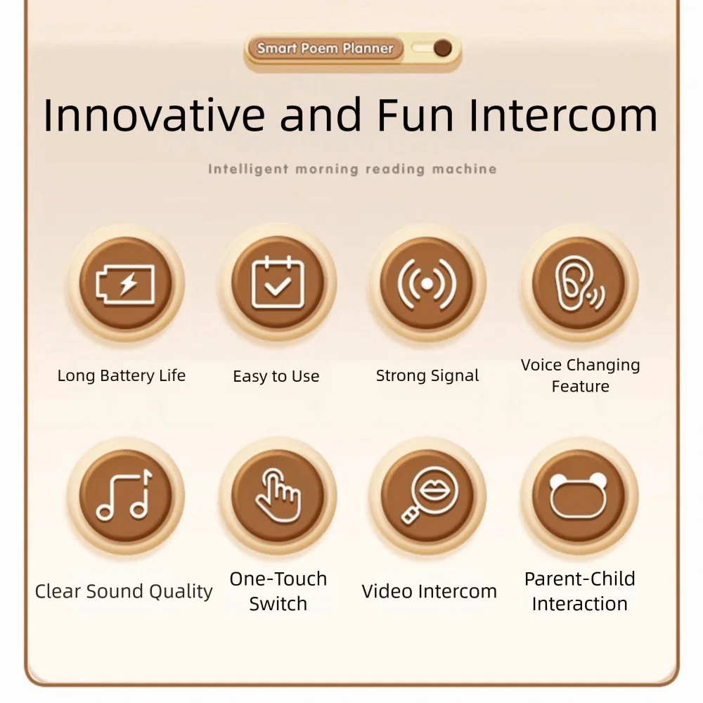 HD Screen Children's Long Range Walkie Talkie