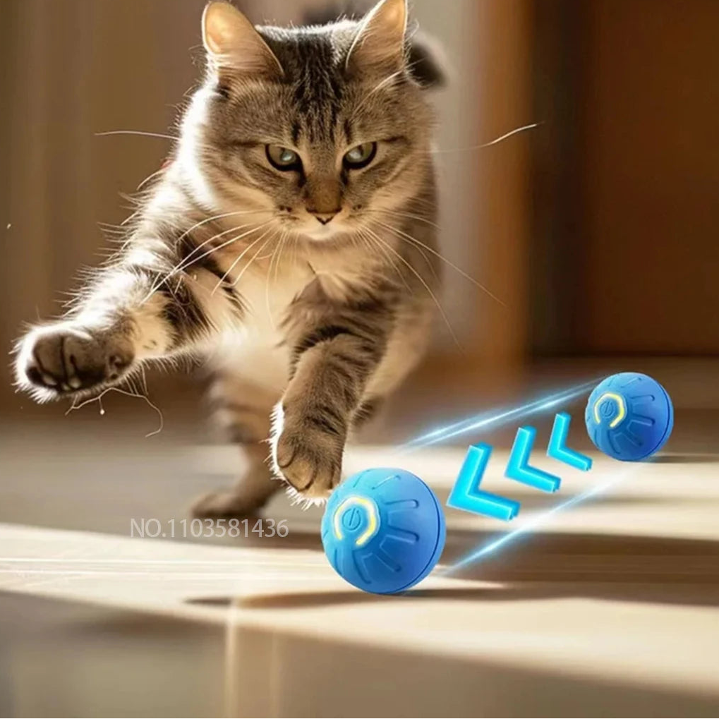 New Smart Pet Toy, Automatic Bouncing & Vibrating Ball