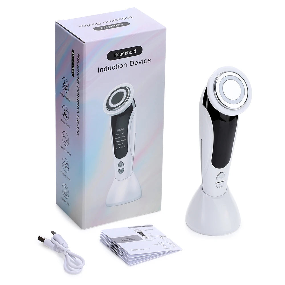 EMS Facial Massager LED Light therapy - Device Skin Care Tool
