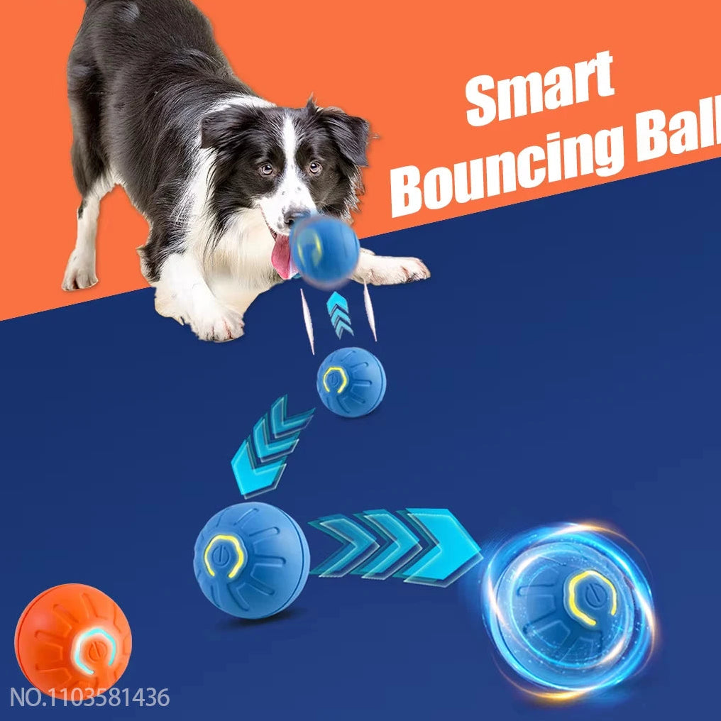 New Smart Pet Toy, Automatic Bouncing & Vibrating Ball