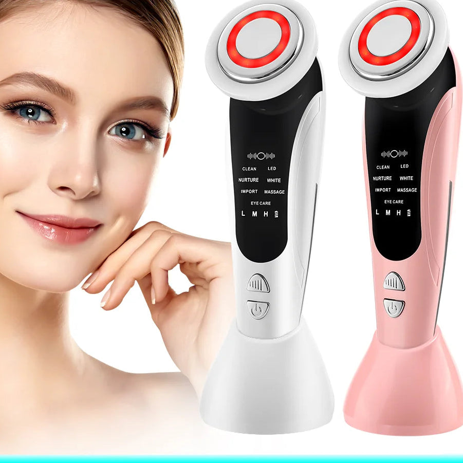EMS Facial Massager LED Light therapy - Device Skin Care Tool