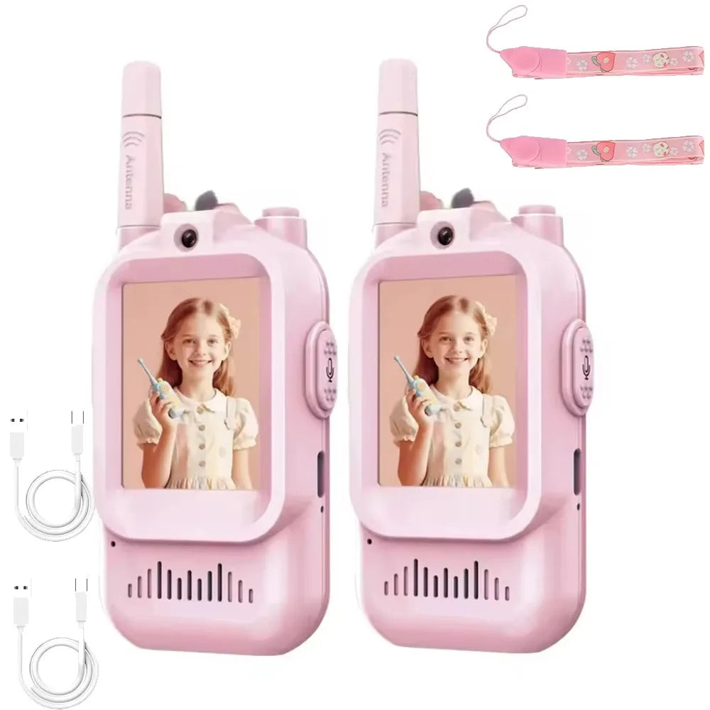 HD Screen Children's Long Range Walkie Talkie