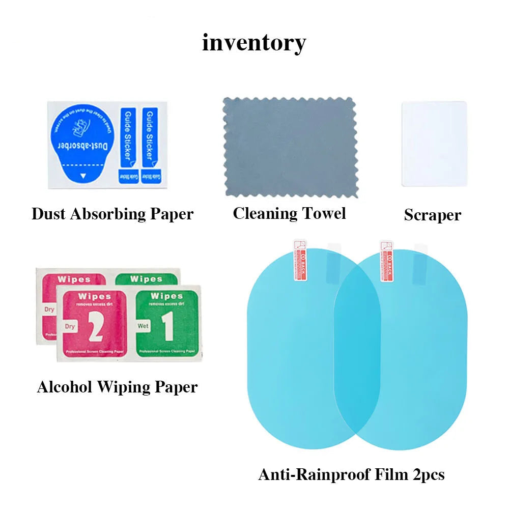 Car Rearview Mirror Protective Sticker ( Anti Fog & Waterproof )