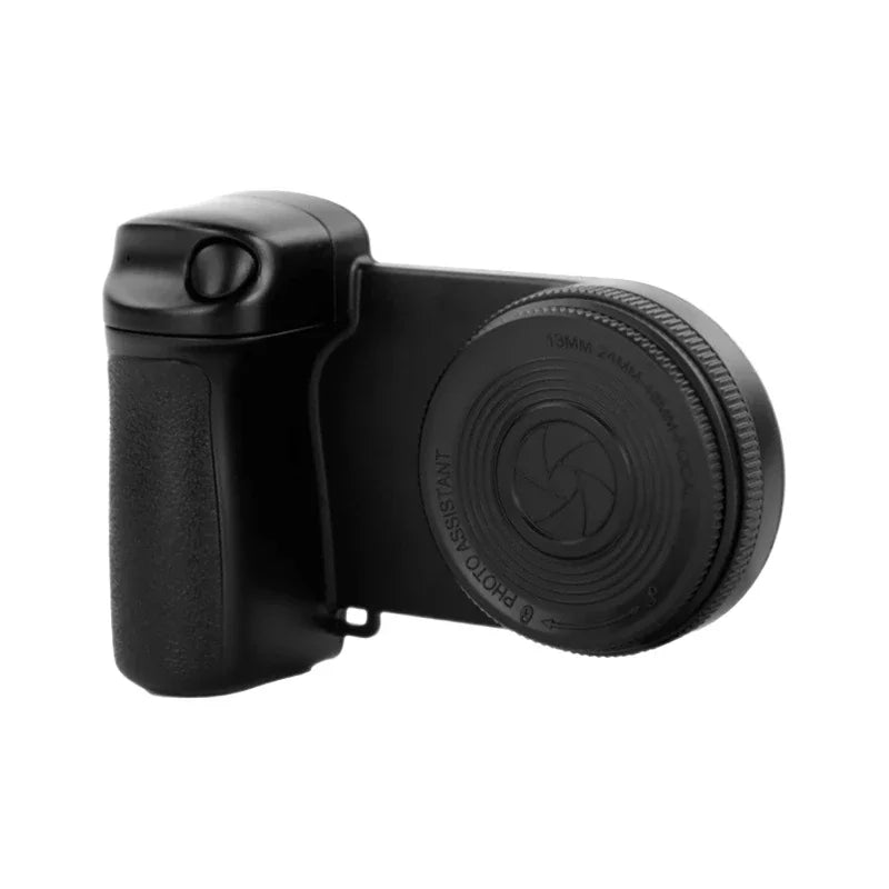 Magnetic Phone Camera Grip With Ring Light