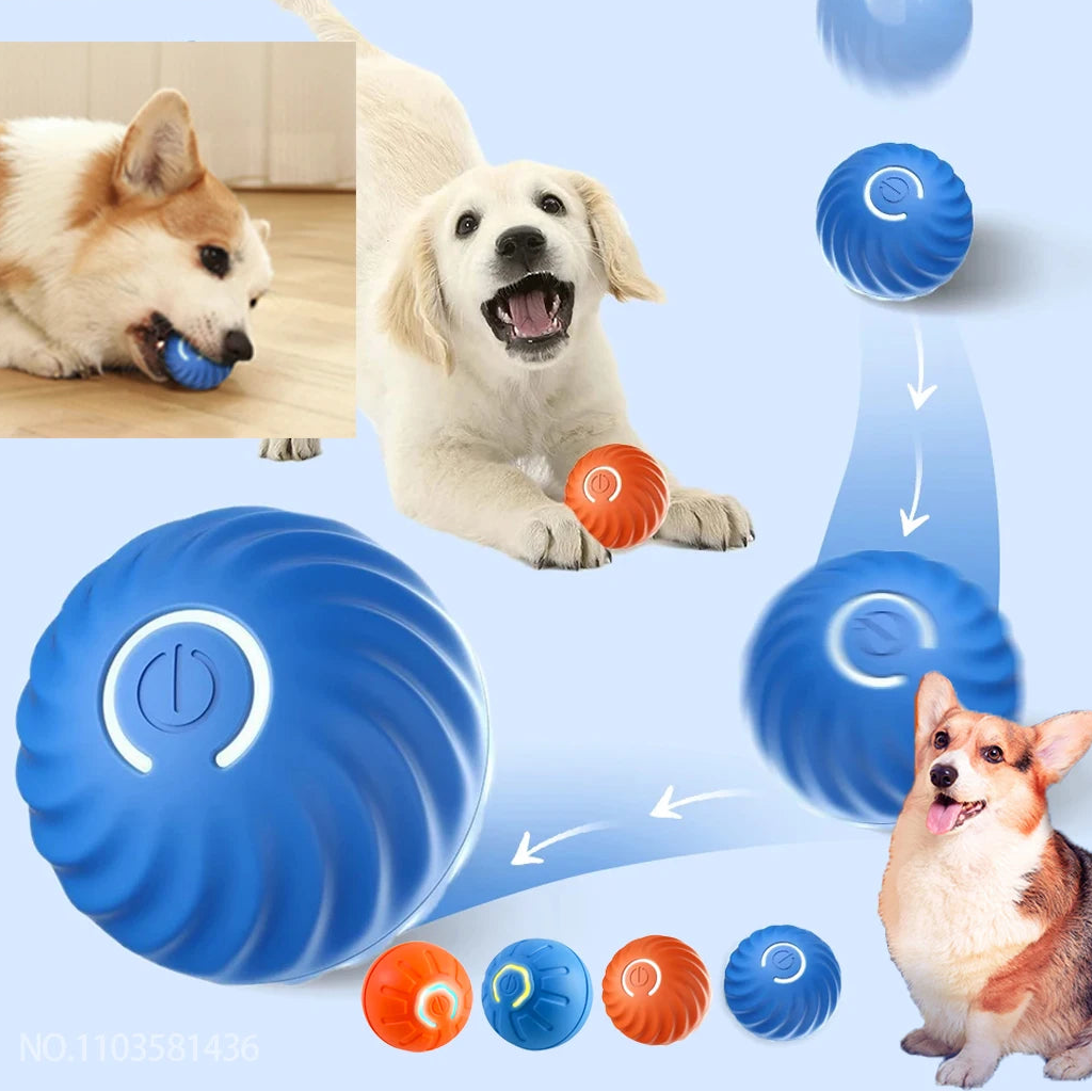 New Smart Pet Toy, Automatic Bouncing & Vibrating Ball