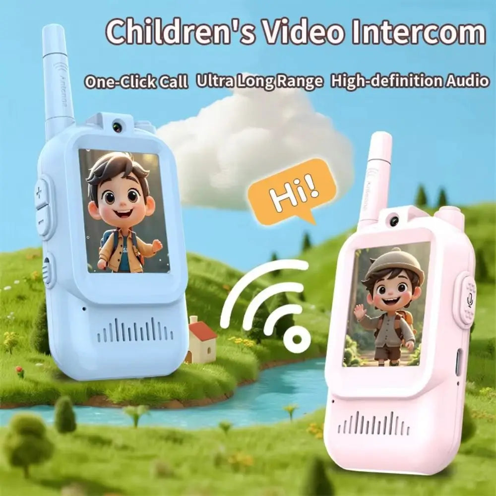 HD Screen Children's Long Range Walkie Talkie