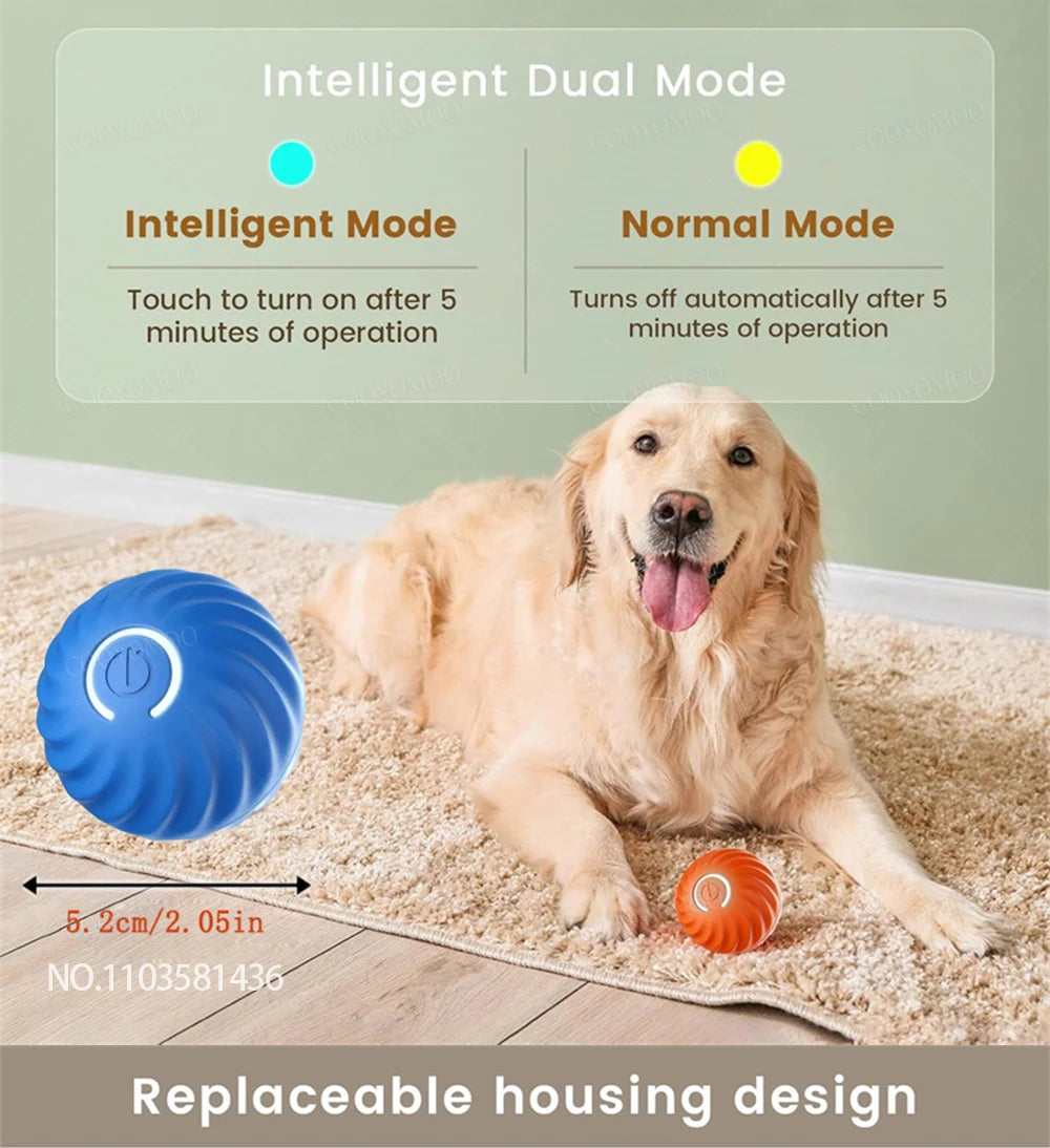 New Smart Pet Toy, Automatic Bouncing & Vibrating Ball