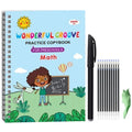 Magical Grooved Writing Practice Books, Copybooks and Pens for Kids ( Reusable )
