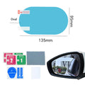 Car Rearview Mirror Protective Sticker ( Anti Fog & Waterproof )